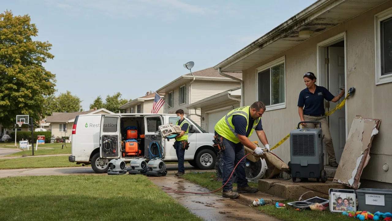 Water Damage Restoration in Towanda, KS near me